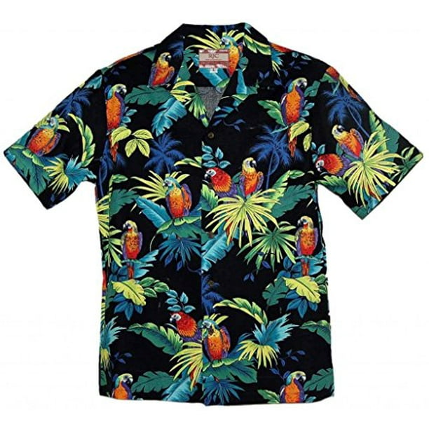 RJC Mens Delicate Tropical Rayon Shirt RJC Mens Delicate Tropical Rayon Shirt